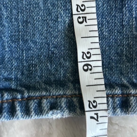 A.N.A. Highest Rise Vintage Denim Distressed Straight Jeans Size 2 - Picture 8 of 8